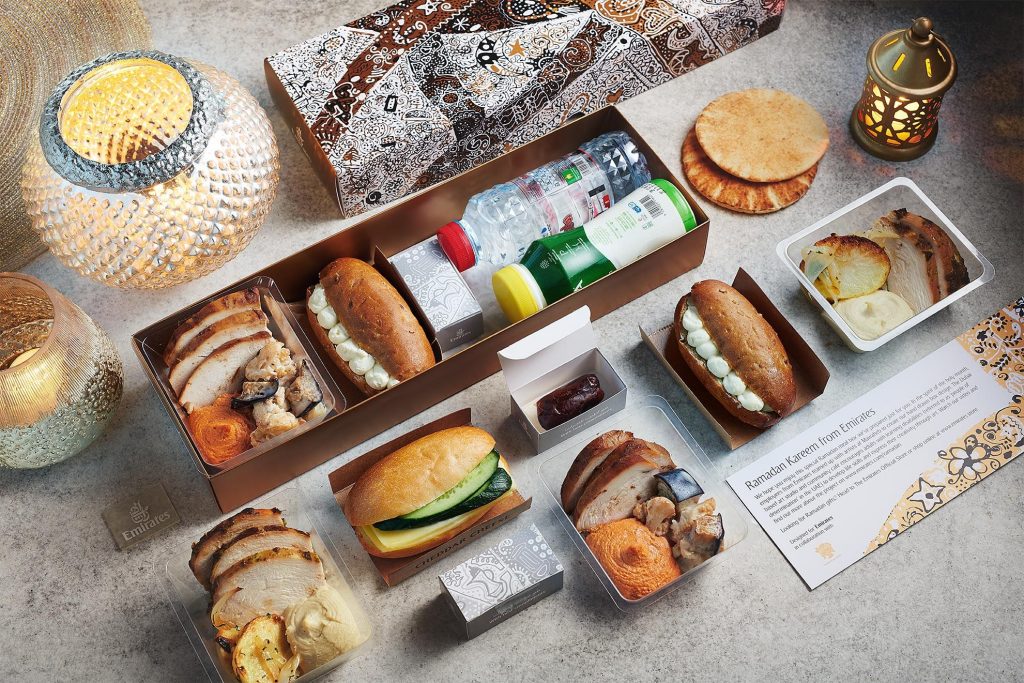 emirates introduces ramadan menu for those fasting