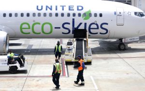 United Airlines and biofuel