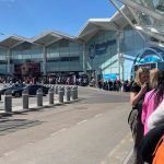 Birmingham airport queues