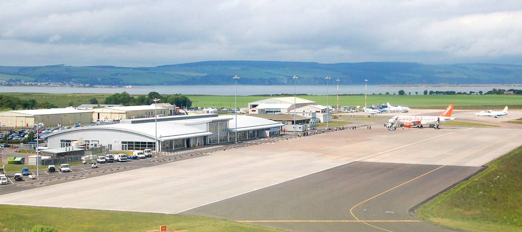 Russian Jet Leaves Inverness Airport