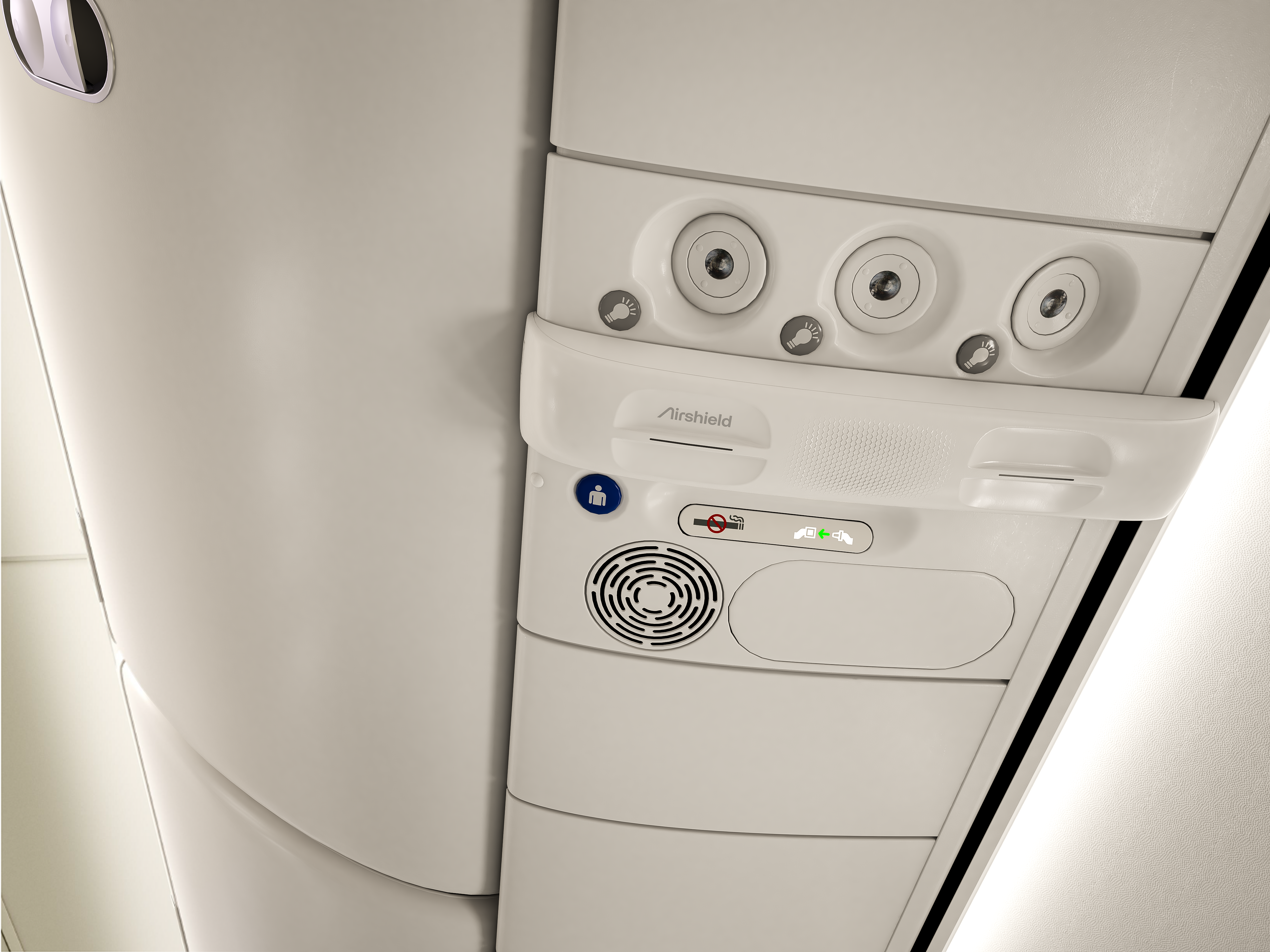 Pexco AirShield close-up on a B737