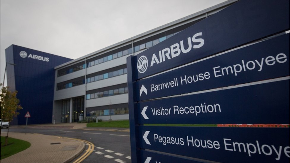 Airbus Bristol base exterior shot