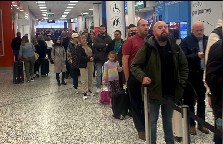 Birmingham Airport Queues