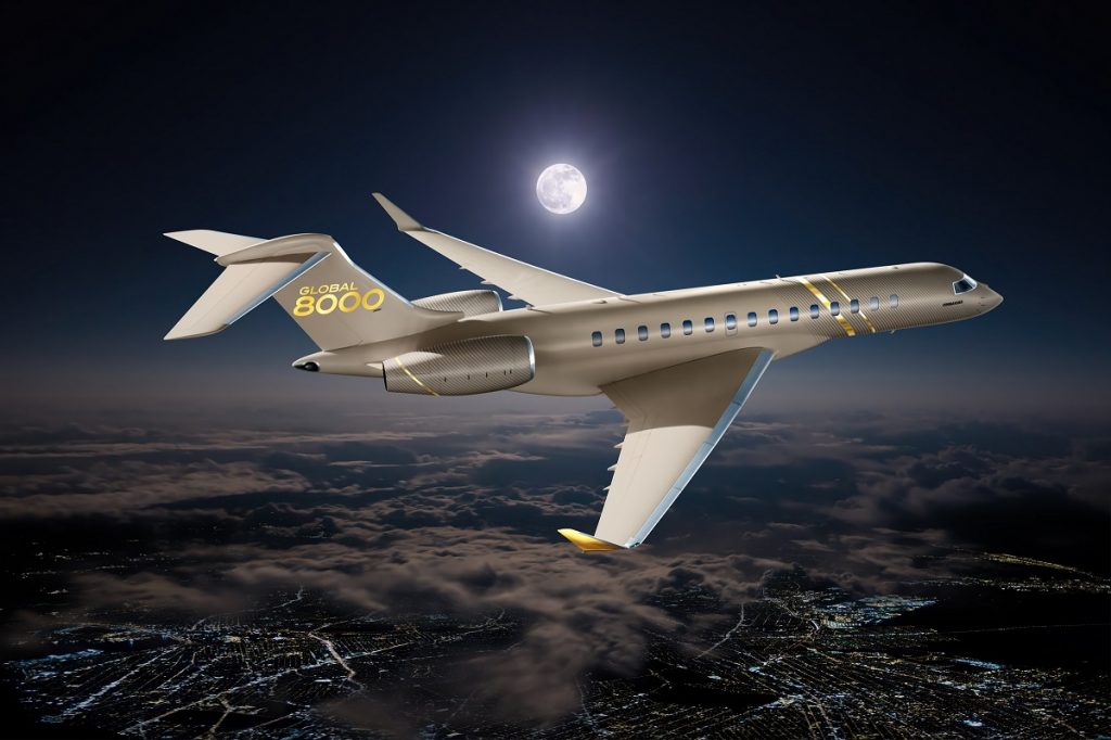 The Bombardier Global 8000