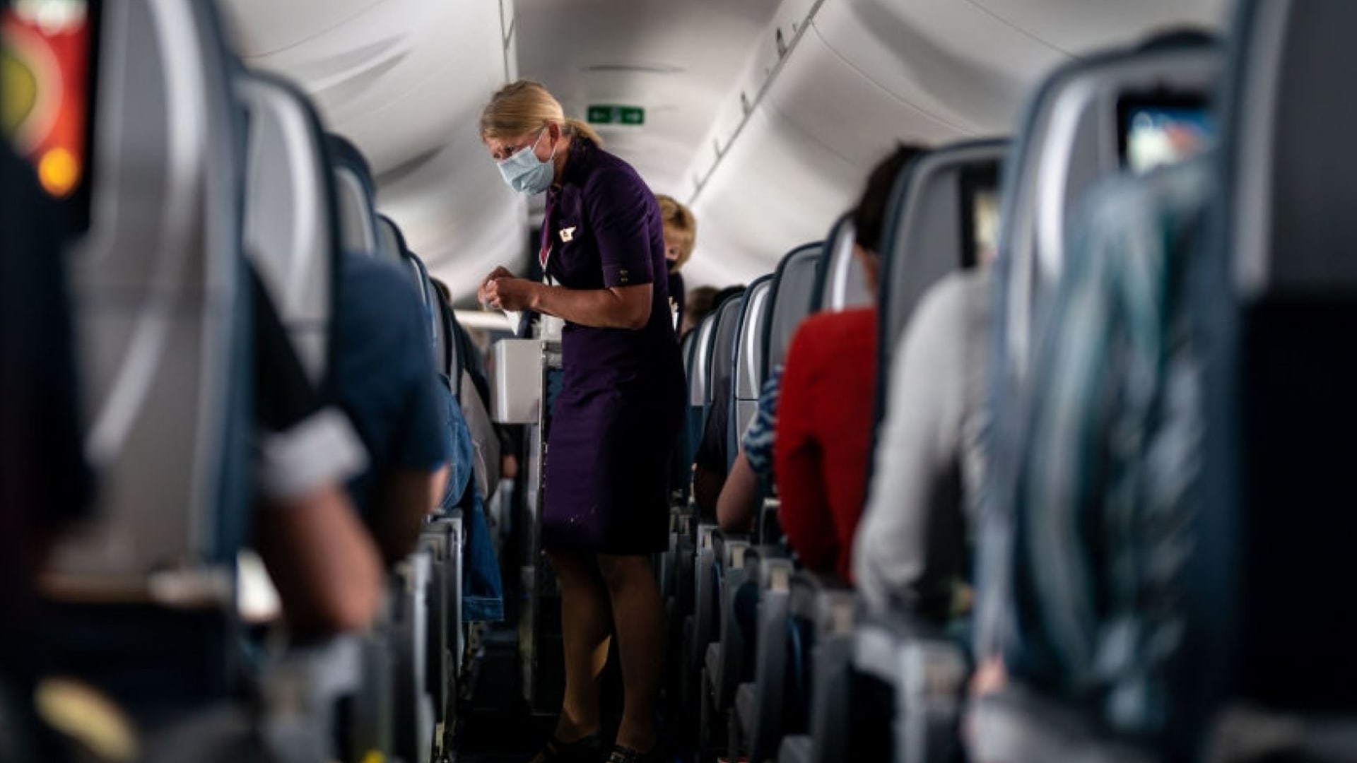 Delta Air Lines flight attendant
