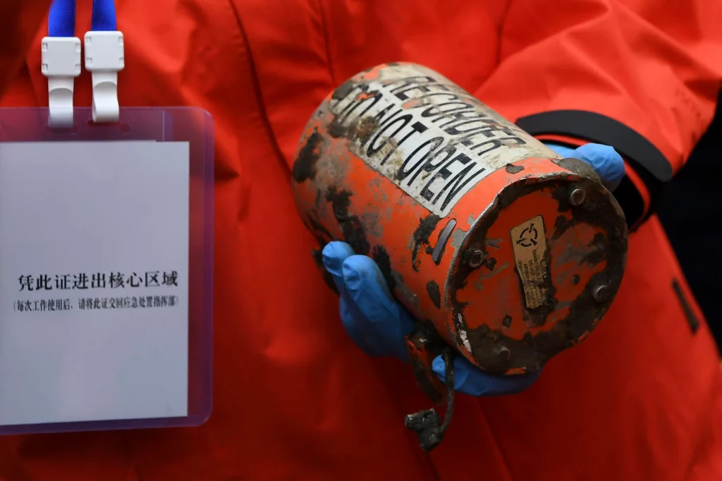 The Flight Data Recorder recovered from the China Eastern crash