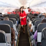 Passengers on aircraft