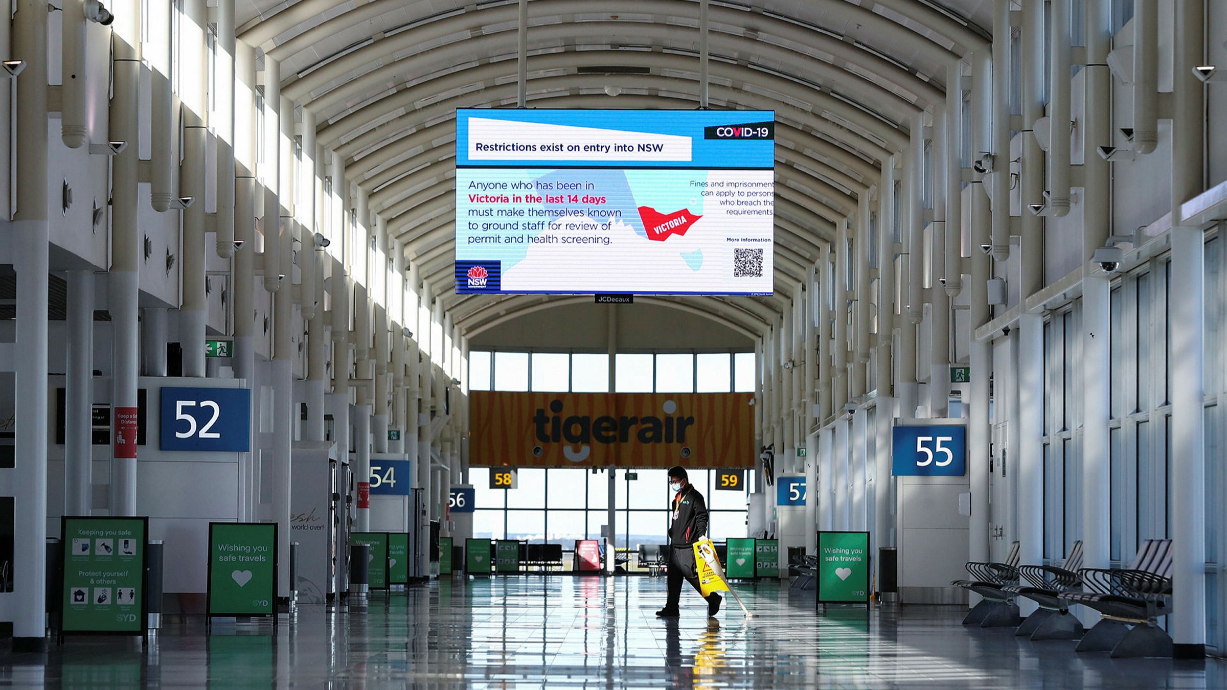 Sydney Airport faced serious staff shortages in the wake of the pandemic