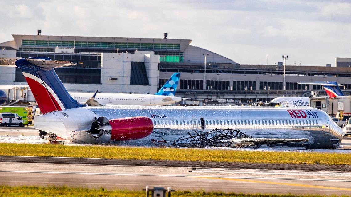 Red Air Crash at Miami Airport