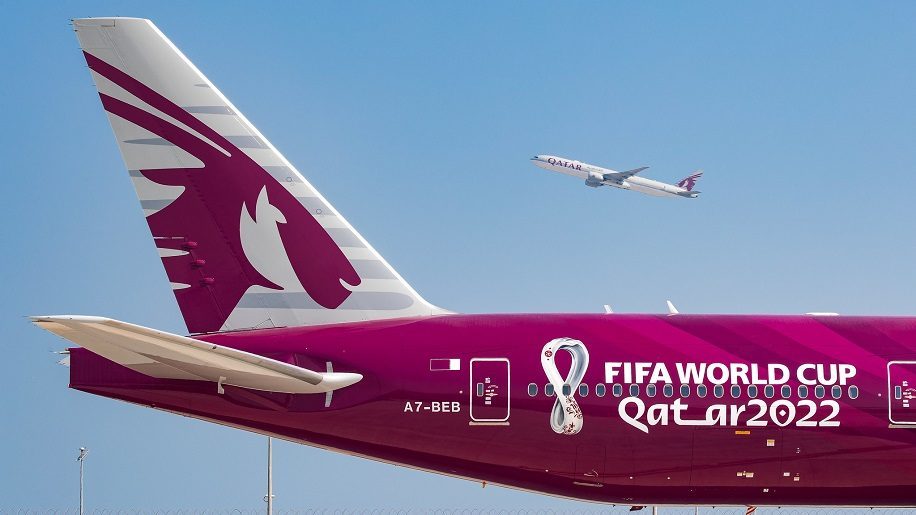 Qatar Airways FIFA World Cup 2022 livery