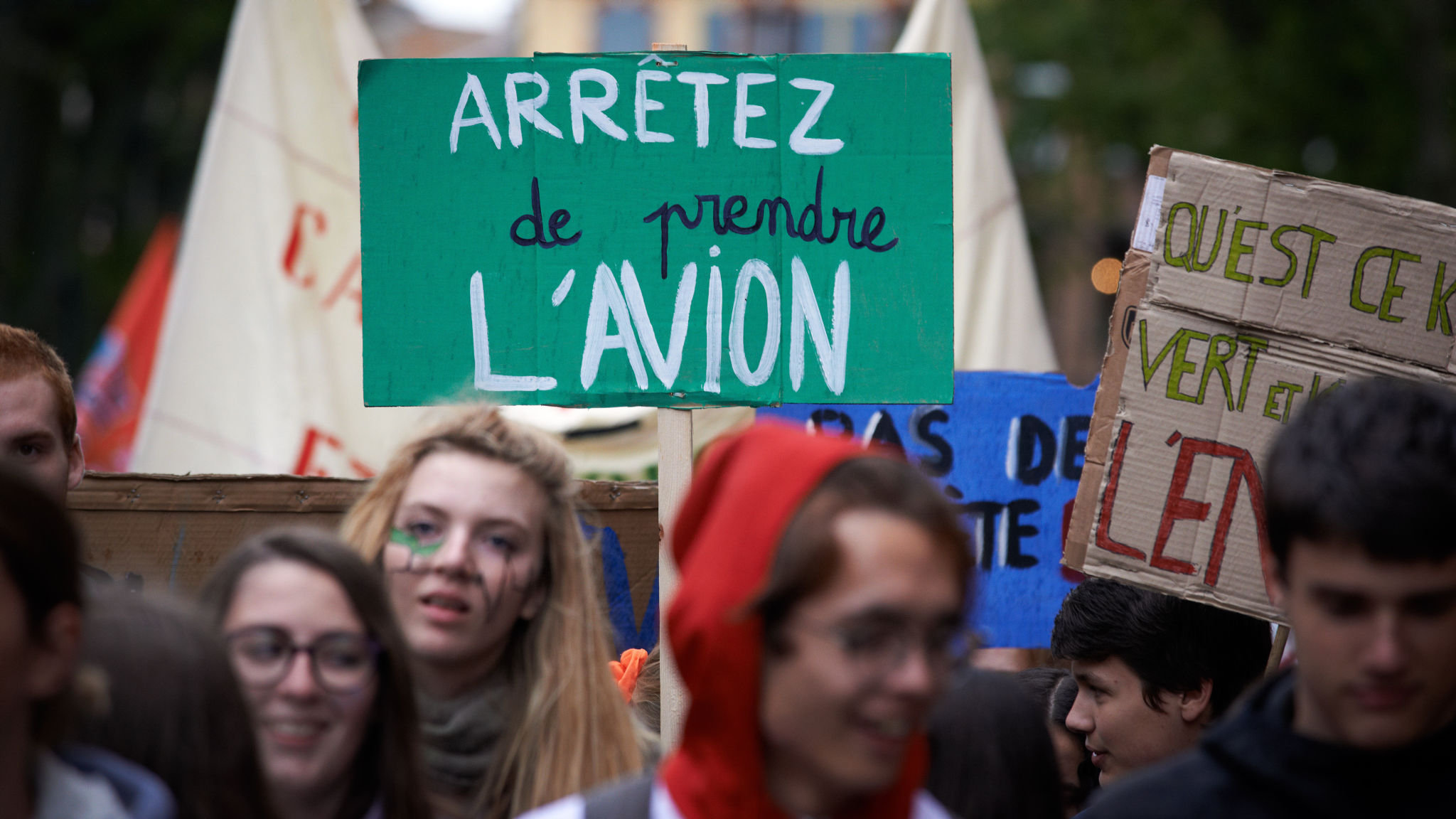 Aviation industry protests in France