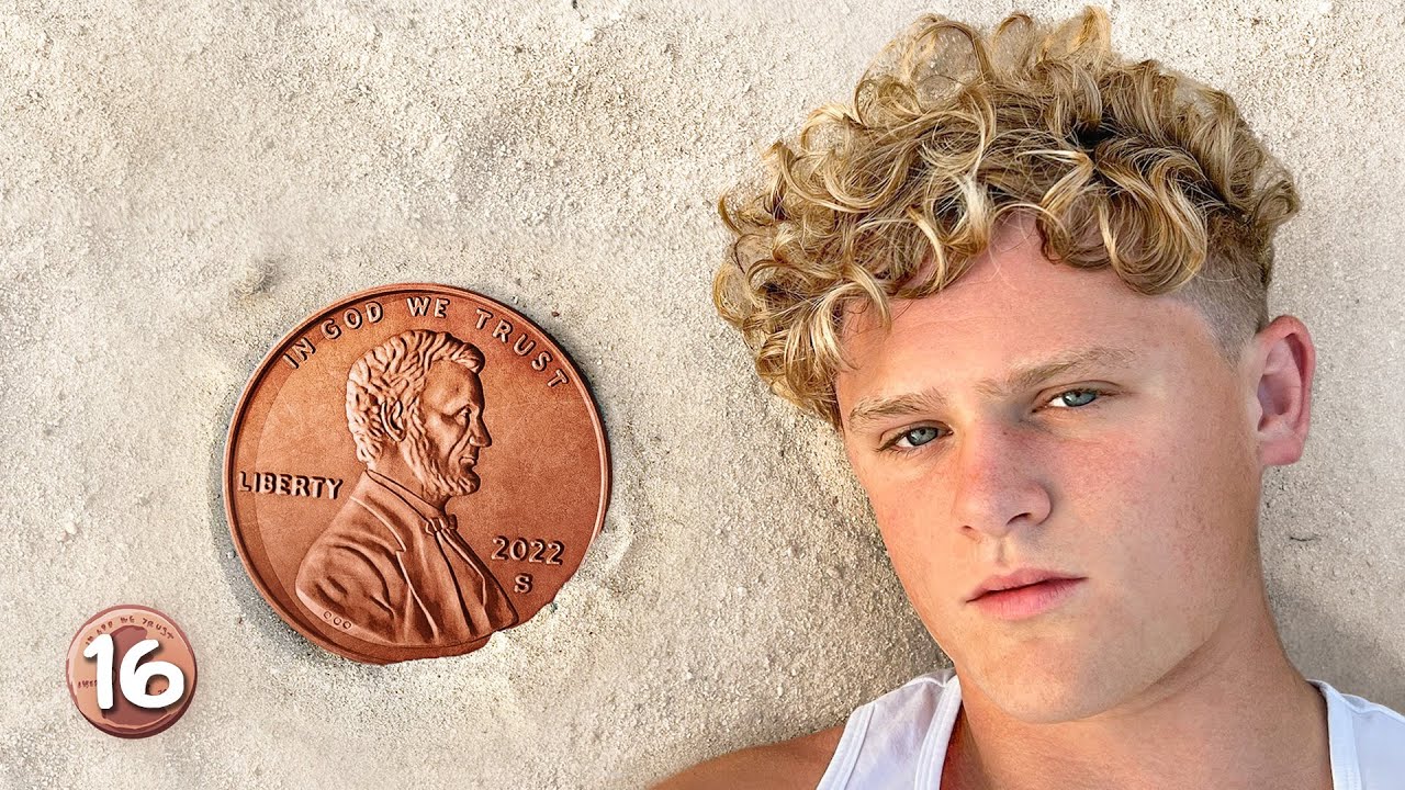 Ryan Trahan on day 16 of his 30 day penny challenge
