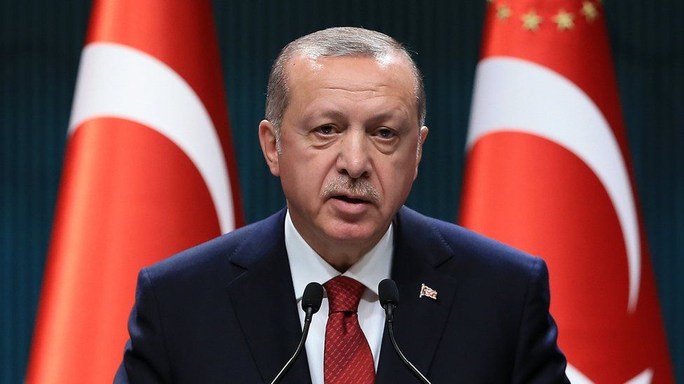 Turkish President Recep Tayyip Erdoğan