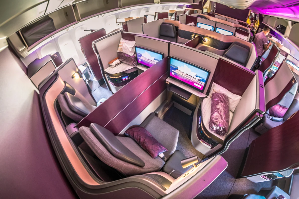 Qatar Airways' Qsuite