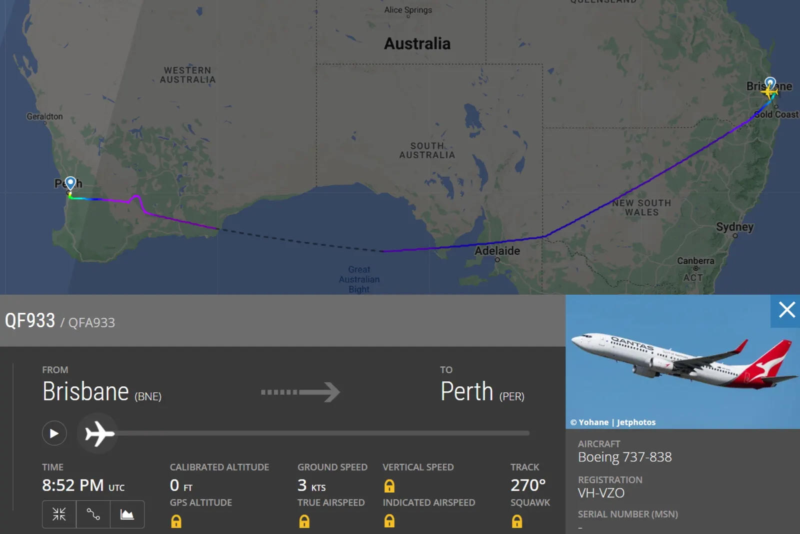 Qantas flight between brisbane and perth call mayday before landing