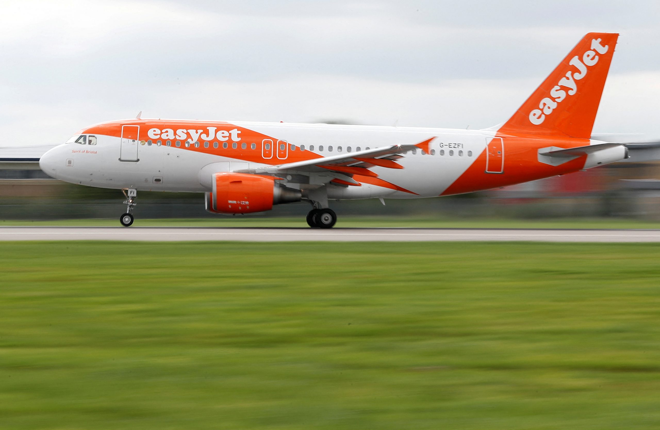 easyJet aircraft