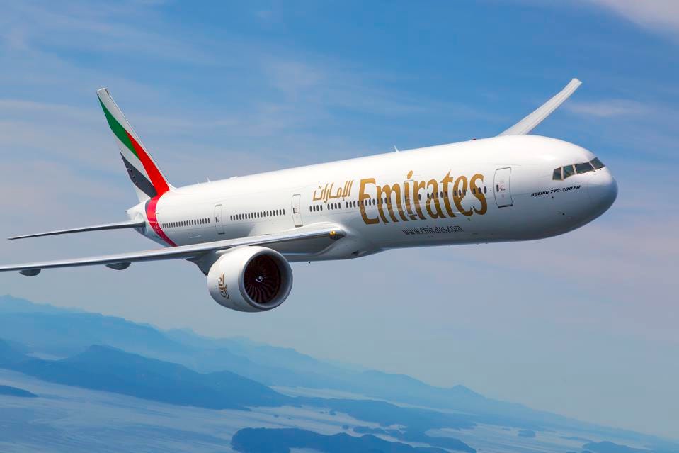 Emirates plans to fly in the sky