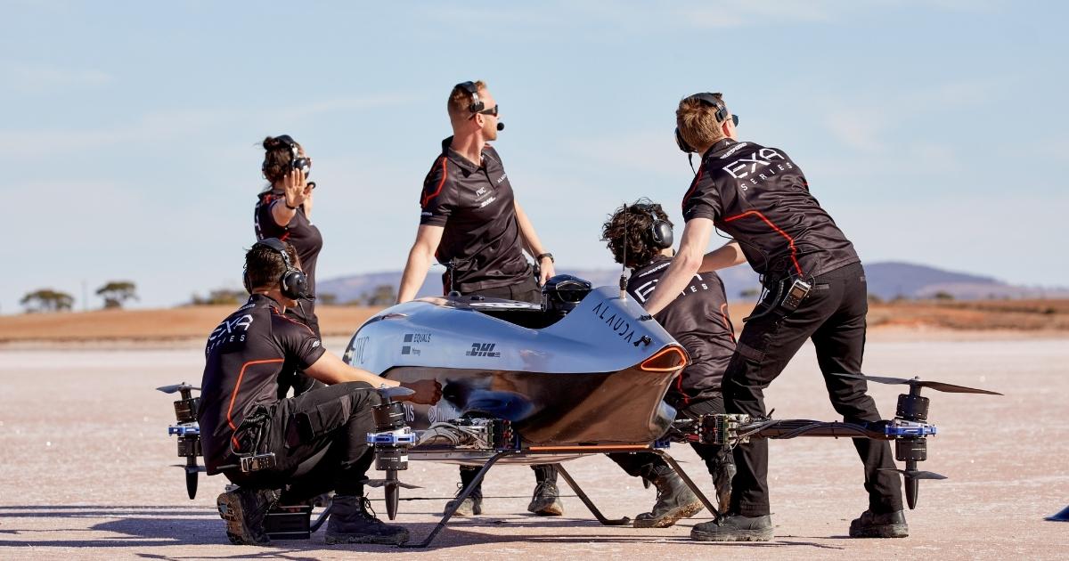 Airspeeder is the world's first flying car race in South Australia