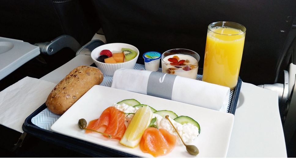 British airways return of the full meal service