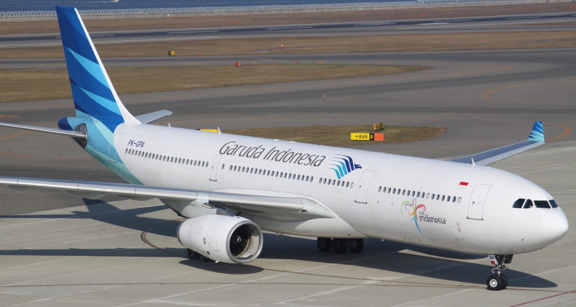 Garuda Indonesia's third route to Australia, available twice per week.