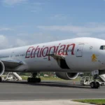 Ethiopian Airlines on tarmac