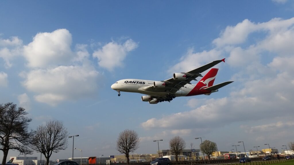 Qantas A380 © Wikimedia Commons