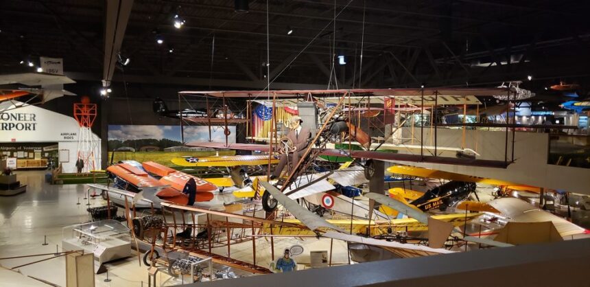 Oshkosh, upgrade the museum experience, aviation, EEA aviation museum, aircraft, this move constitutes a plan