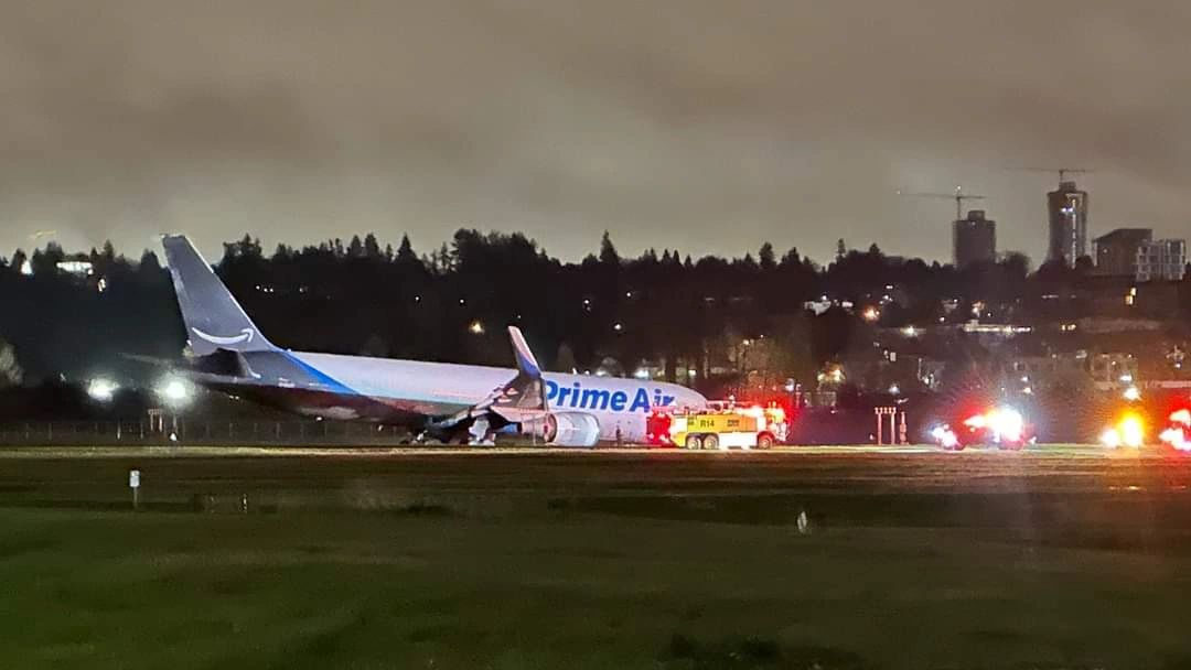 Amazon Prime Air Overruns Runway in Vancouver Following Flaps Issue