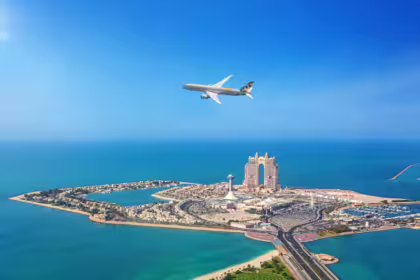 Abu Dhabi Flyover © Etihad Airways