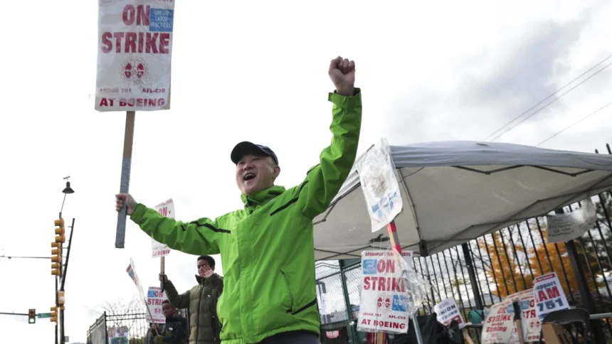 Boeing, 58% of Boeing employees, challenging times for the company, Washington, strike, the importance of the strike