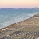 Image of popular Rimini beach