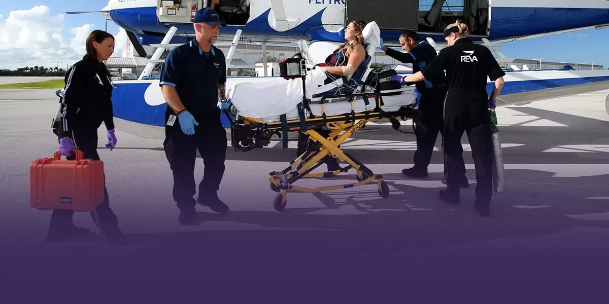 Medical evacuation as part of travel insurance