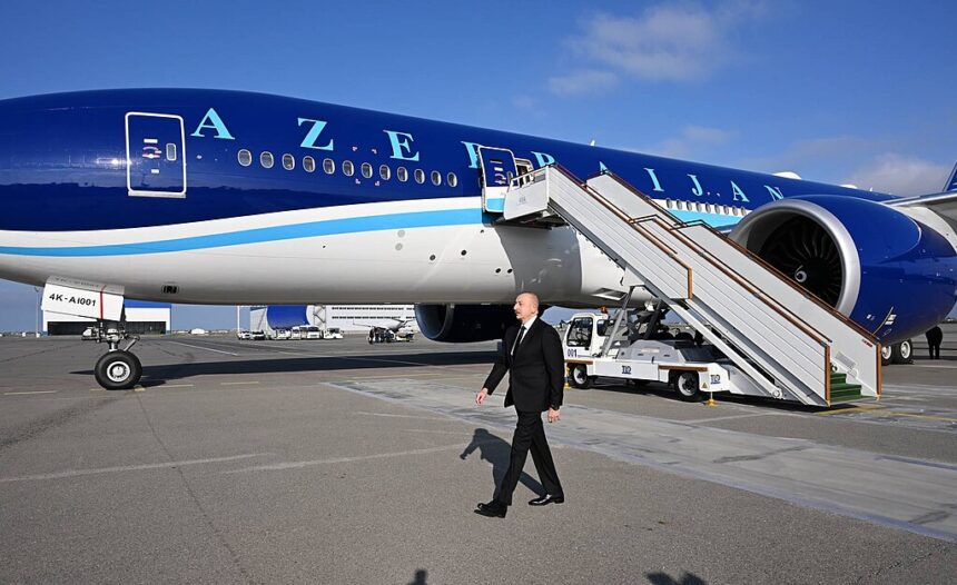 lham Aliyev held meeting on J28243 plane crash