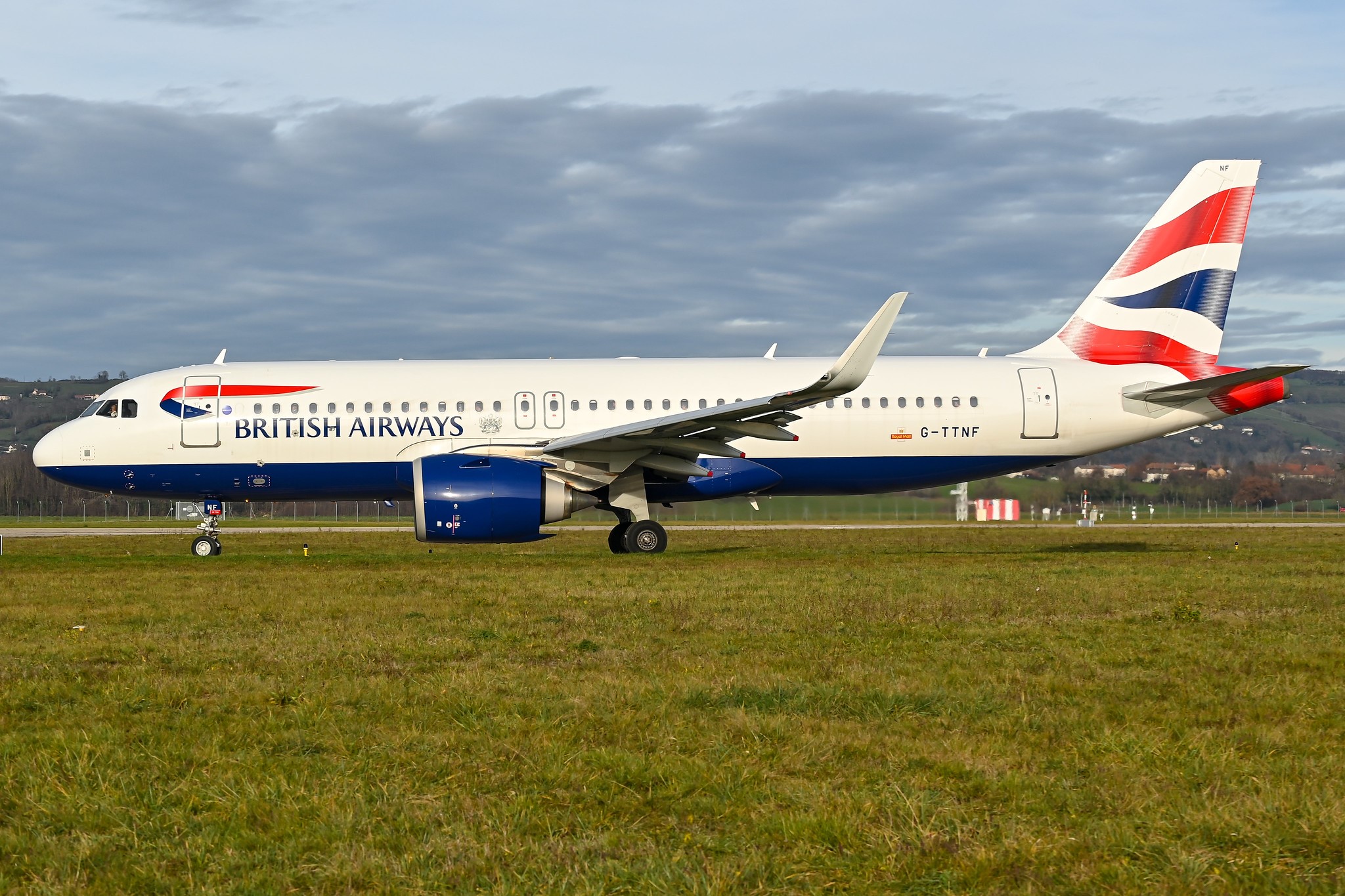 British Airways Airbus A320neo. The plane used in the Direct flights from London Heathrow.
