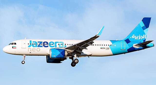 Jazeera Airways, long-term stability, purchasing six Airbus A320-200s, the airline’s financial strategy, Kuwait