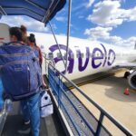 Passengers boarding the Avelo Airlines at Lakeland Linder International Airport © khairil77