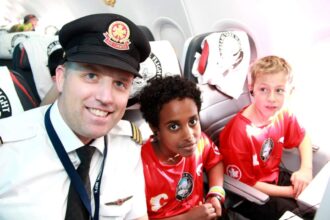 Magical experience : Pilot and kids