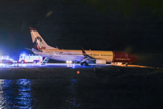 Molde, Turbulent landing, evacuation challenges highlighted gaps, several passengers appeared visibly distressed, passengers