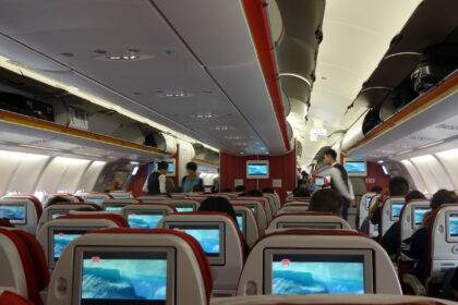 Interior of A330