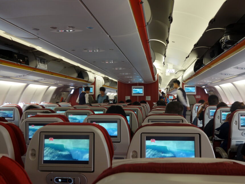 Interior of A330