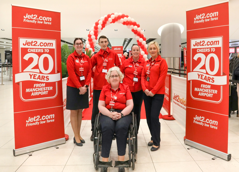 Two decades of success, Jet 2.com, Manchester, soaring success, a trusted choice among travellers in the North West