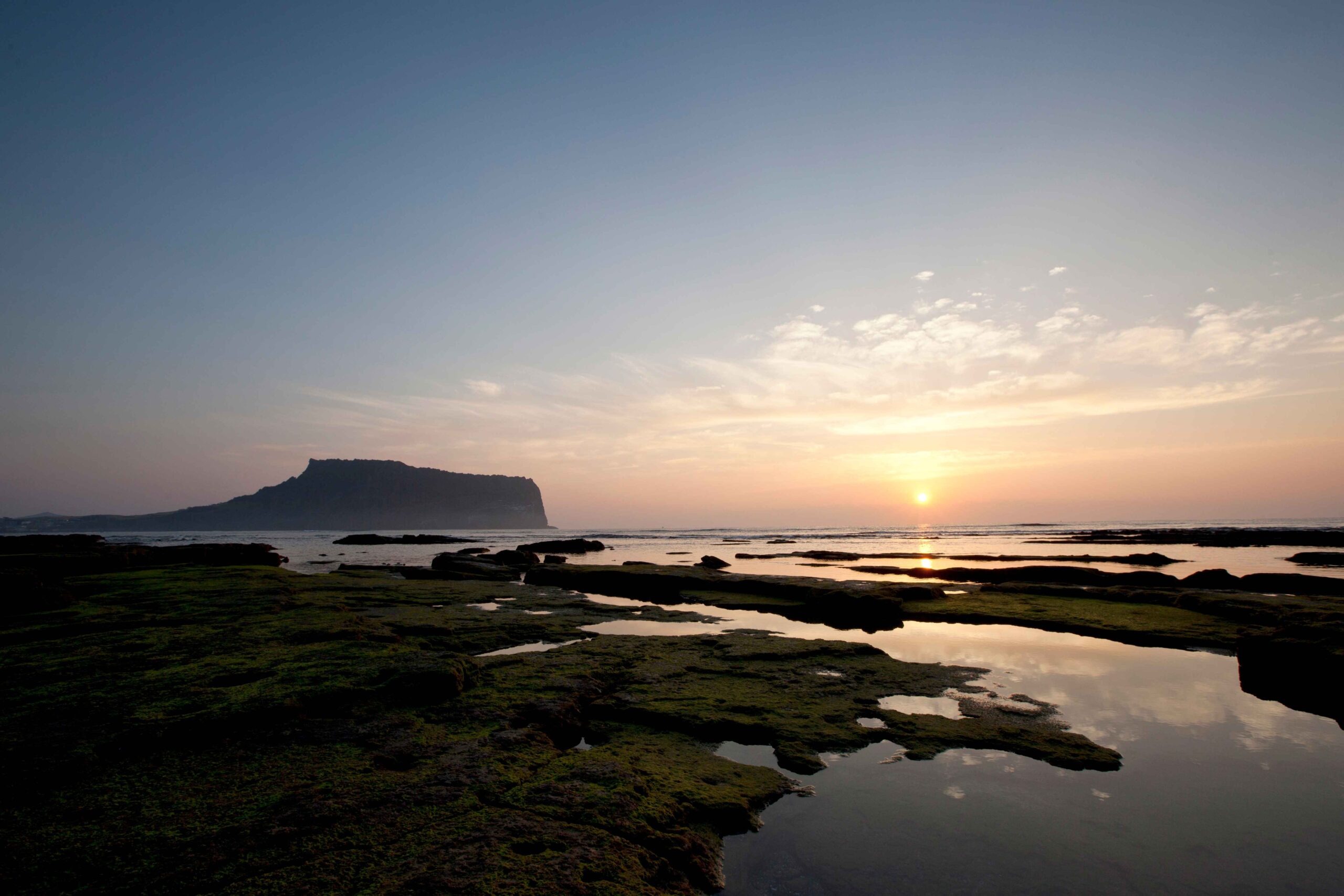 Seongsan Sunrise Peak in Jeju, South Korea.