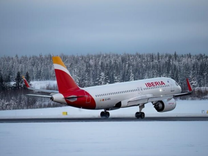 Iberia in the snow (© Iberia)