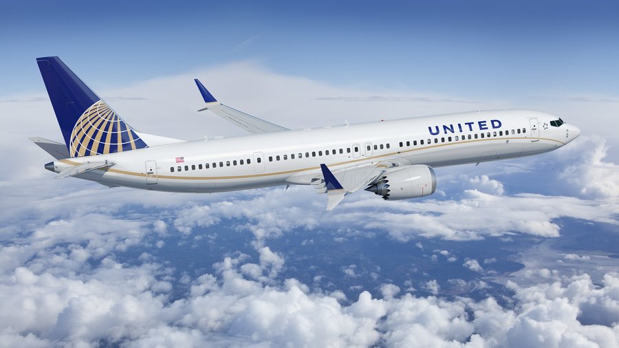 United Airlines' app giving passengers real-time information