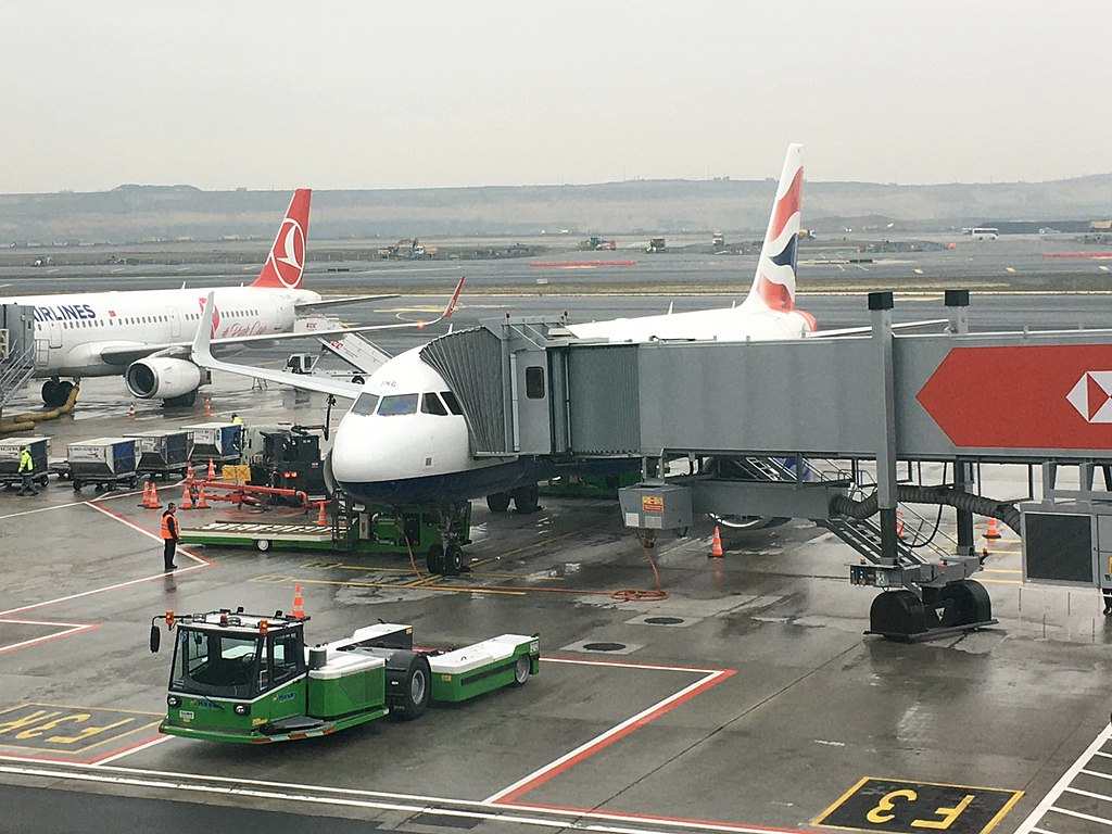 BA planes at Istanbul Airport