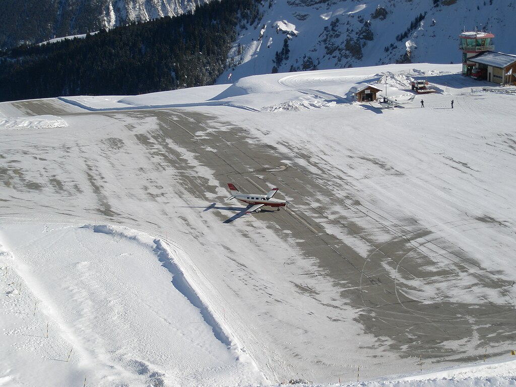 Courchevel Altiport is one of the world's most unique airports