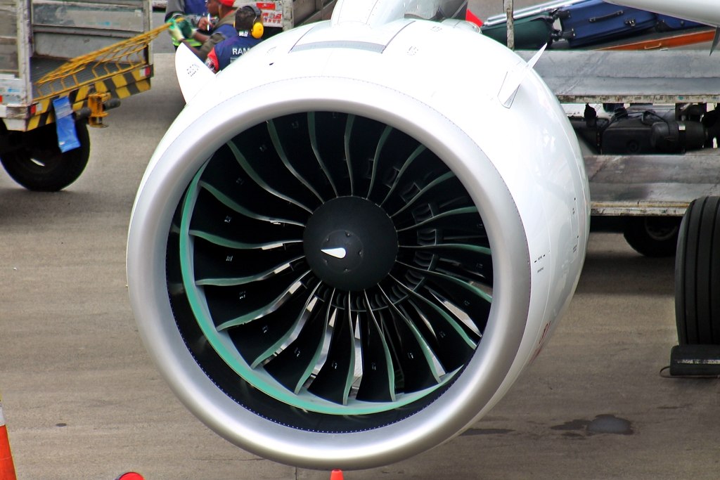 Pratt and Whitney PW1000G engine