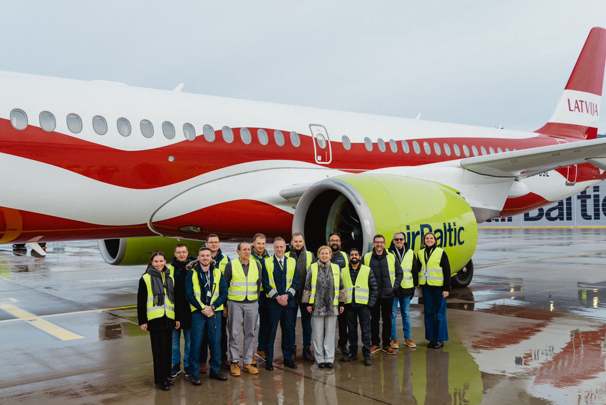 airBaltic Completes Starlink Test Flight