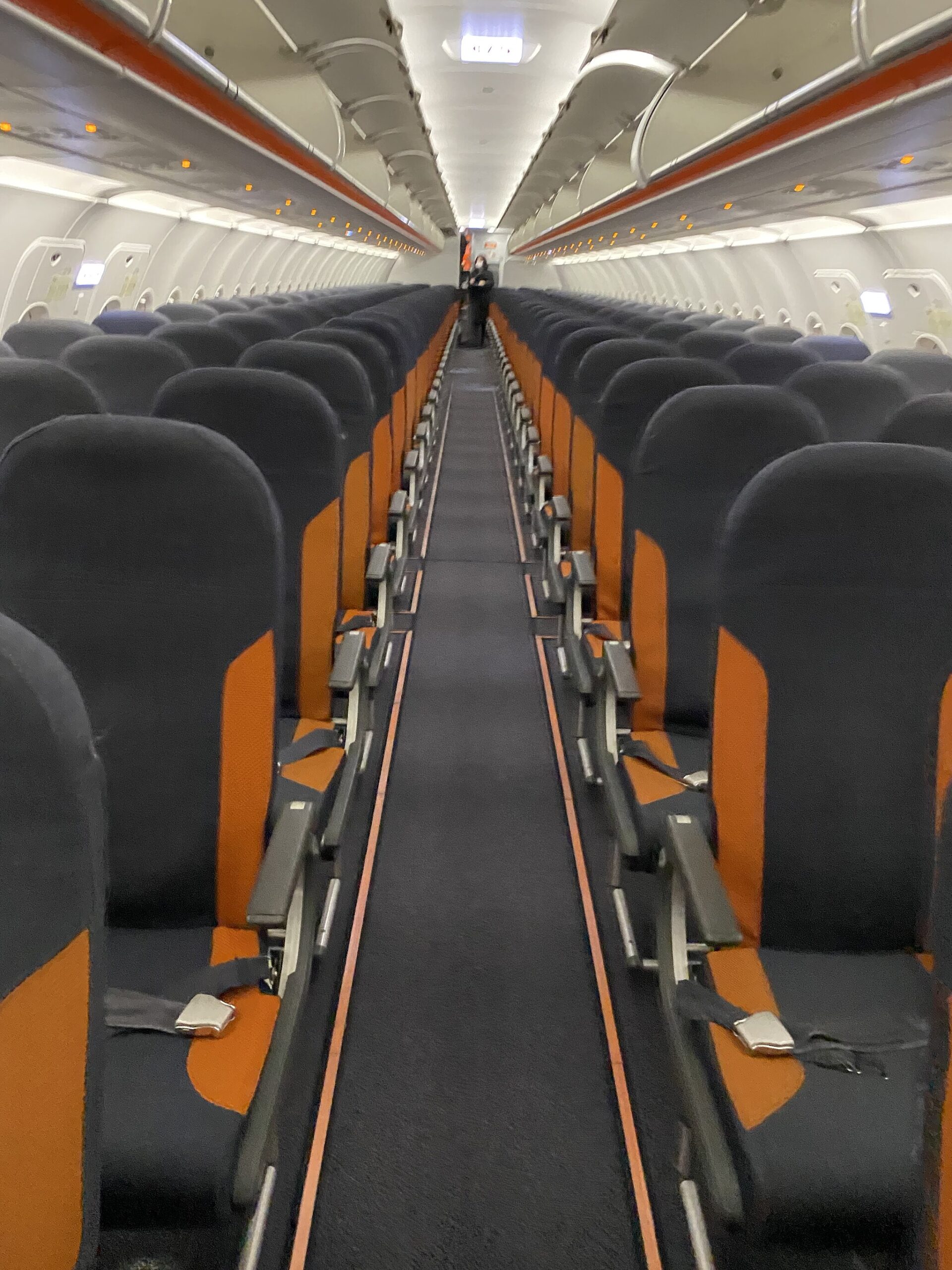 easyJet interior