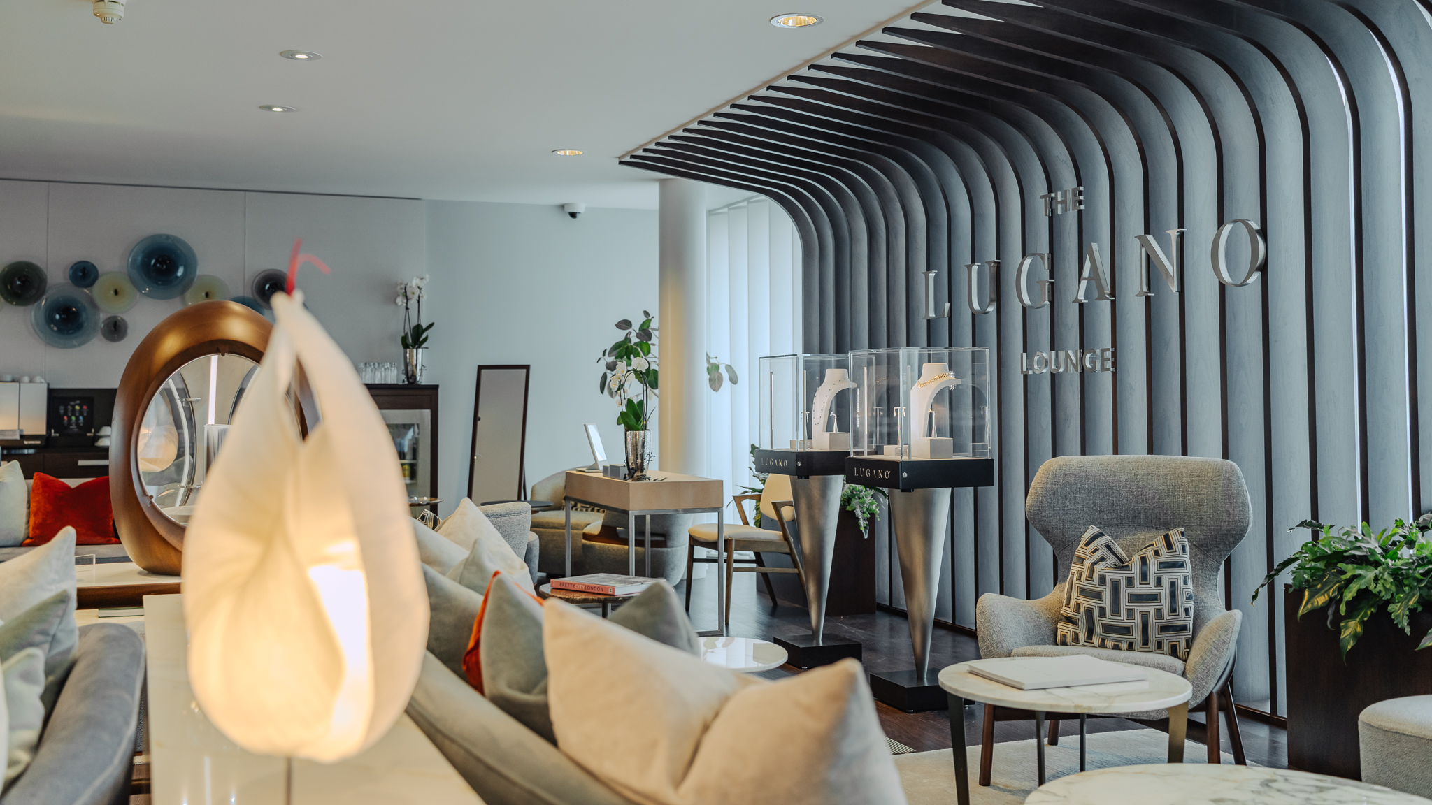 The Lugano salon